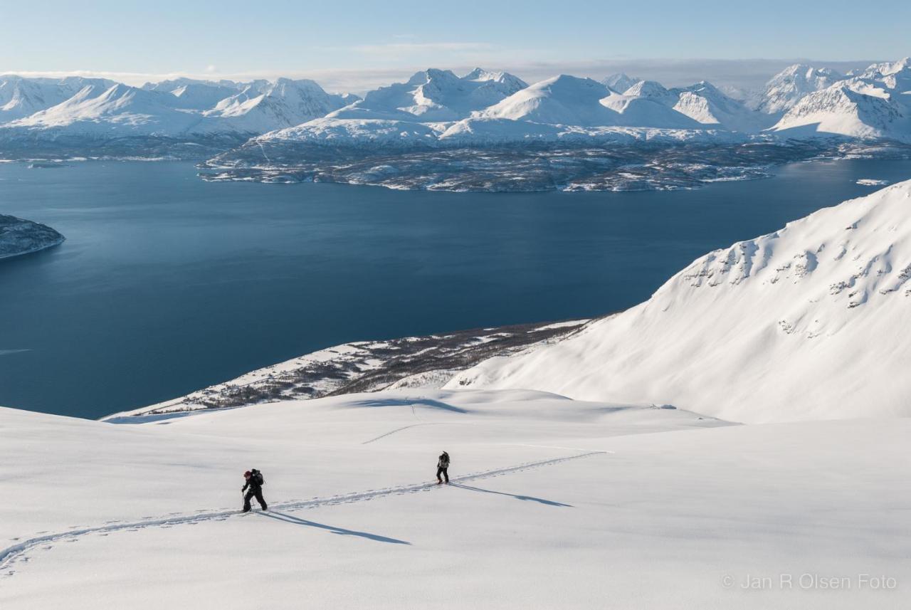 Lyngenfjord,Odins Hus Apartment Olderdalen Bagian luar foto