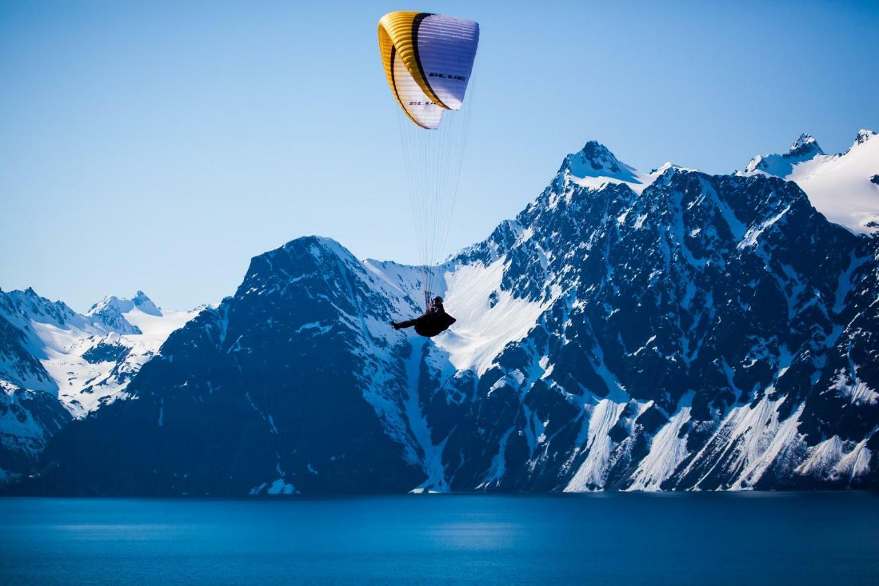 Lyngenfjord,Odins Hus Apartment Olderdalen Bagian luar foto