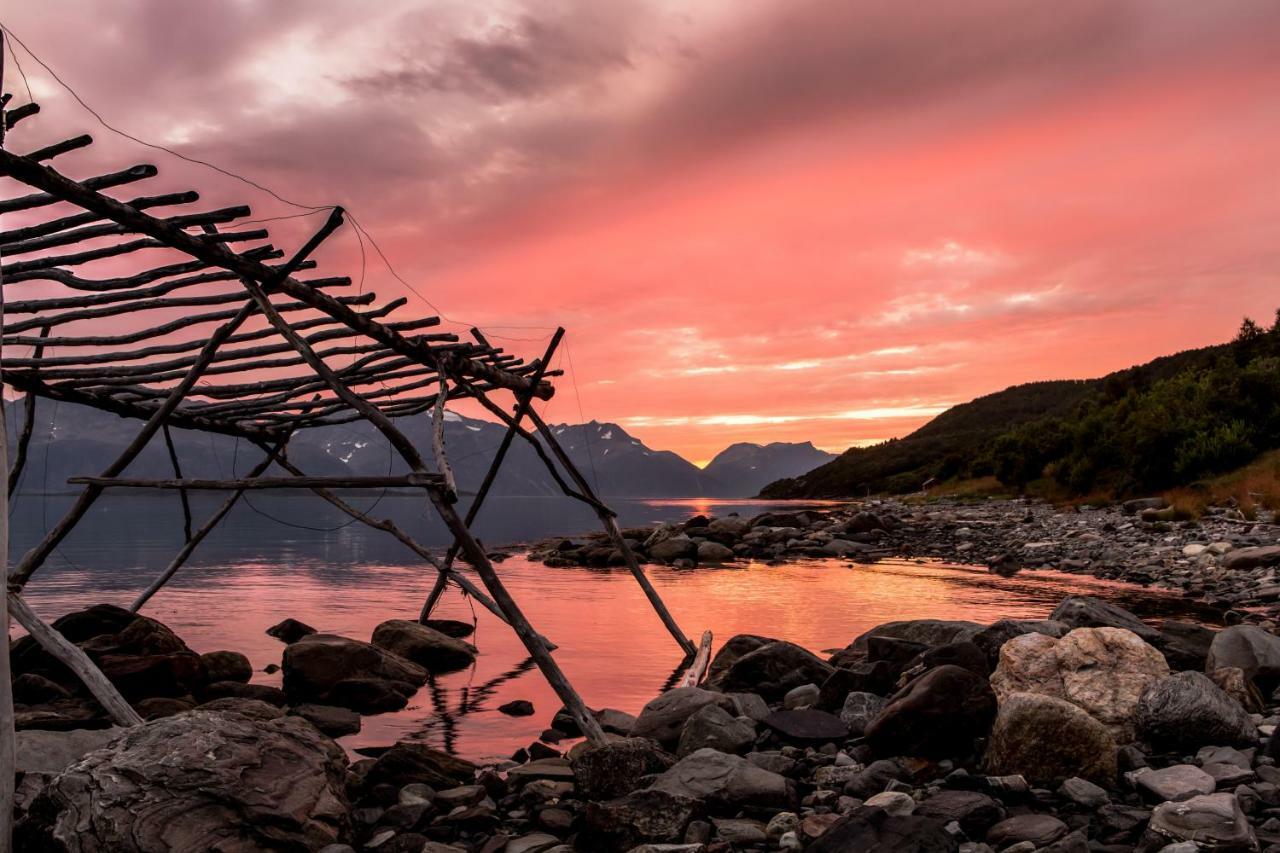 Lyngenfjord,Odins Hus Apartment Olderdalen Bagian luar foto
